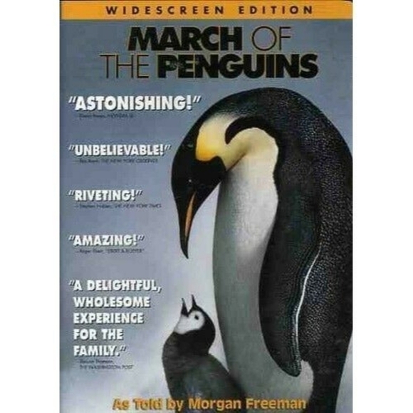 March of the Penguins DVD 2005 Widescreen Edition Factory Sealed New - Picture 1 of 3